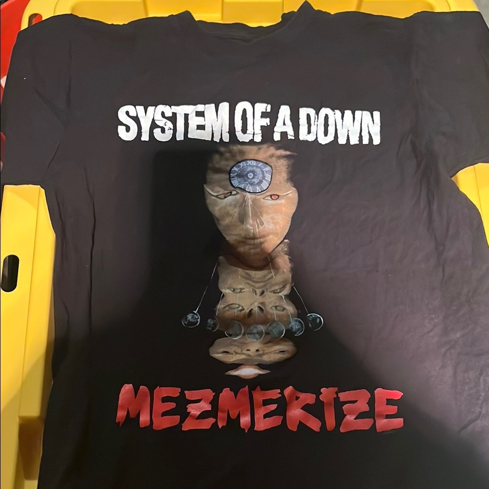System of a Down Mezmerize Black T-Shirt